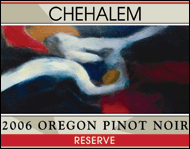Chehalem 2006 Reserve Pinot Noir